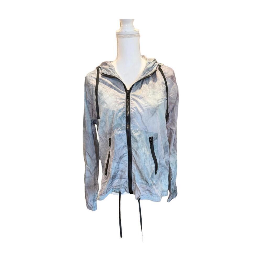 New John Elliott Crinkle Hooded Windbreaker, Size 2